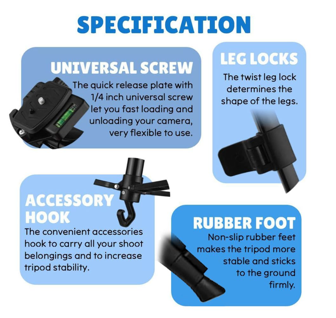 Tripod F-3366 for DSLR's