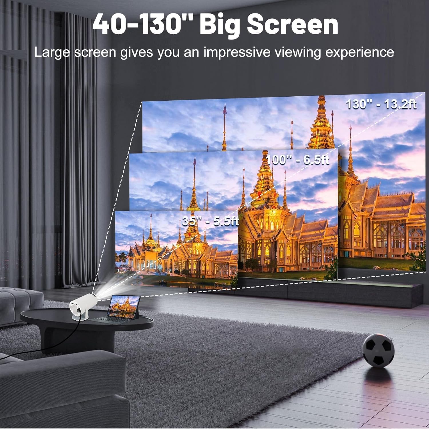 Portable LED Mini-Projector